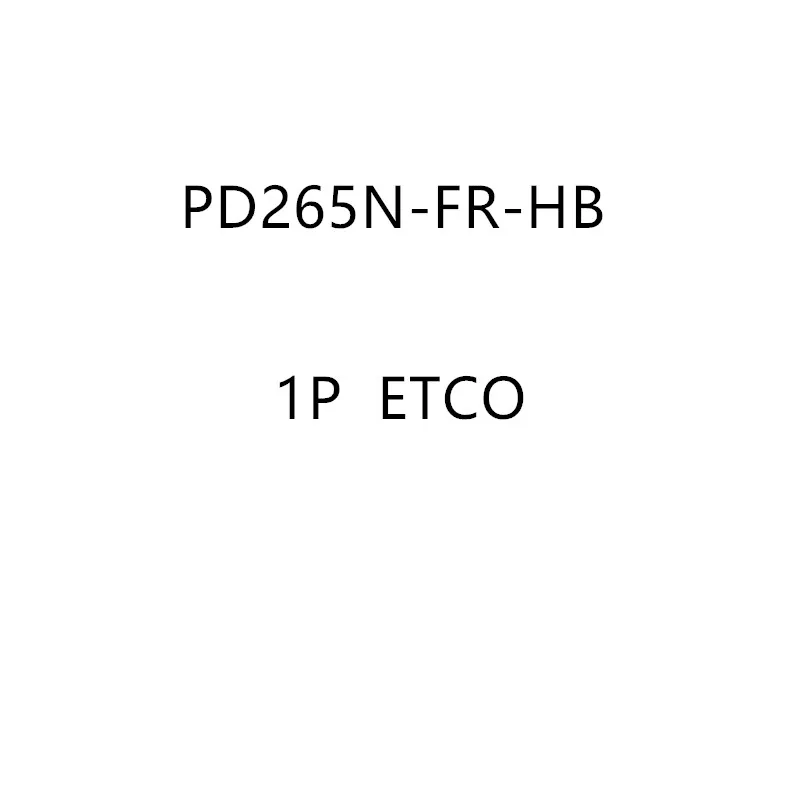 

ETCO PD265N-FR-HB original terminal