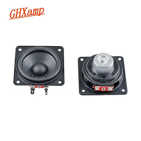 GHXAMP 고품질 스피커 혼 2.5 인치 68mm 전체 범위 종이 콘 대형 고무 가장자리 긴 스트로크 네오디뮴 8ohm 10W 2PCS