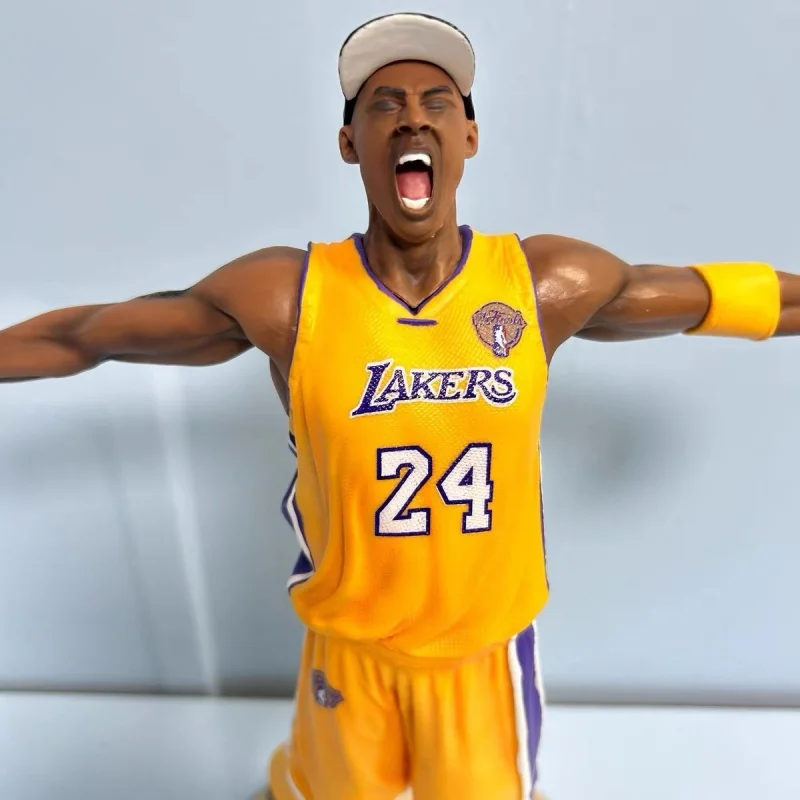 2024 Hot NBA Basketball Star Kobe Figure Model Black Mamba Roars Kobe Doll Model Movable Doll Decoration Surprise Gift