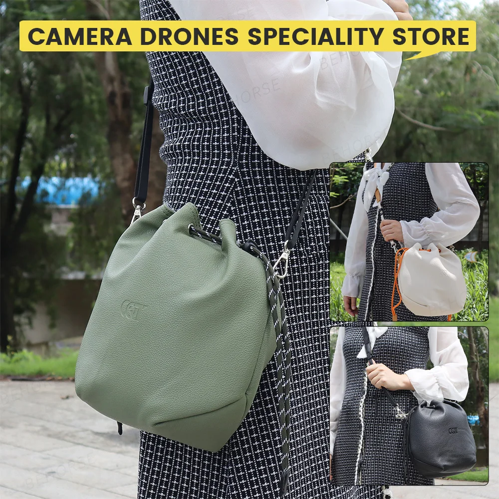 For DJI Osmo 360 Storage Shoulder Bag Waterproof Portable Handbag DIY Fashion Leather Case For DJI Osmo 360 Camera Accessoriess