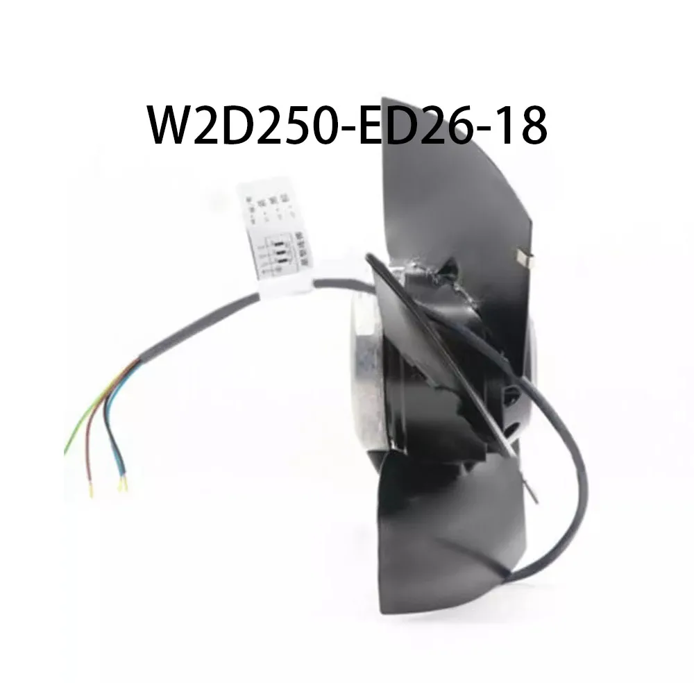 Industrial Large air volume cooling fan 400/480VAC 0.26A W2D250-ED26-18 Servo Spindle Motor radiator