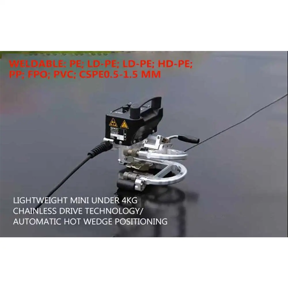 Machine à souder Geo2 Geofilm, appareil à souder à cale chaude, bobine étanche, PVC, anti-infiltration
