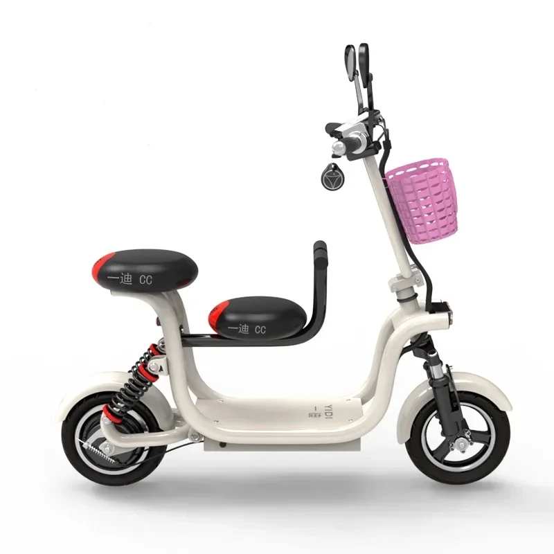 ssL178 23 XK سكوتر كهربائي الكبار الإناث طوي المحمولة خفيفة ليثيوم سكوتر سيارة تعمل بالبطارية #5