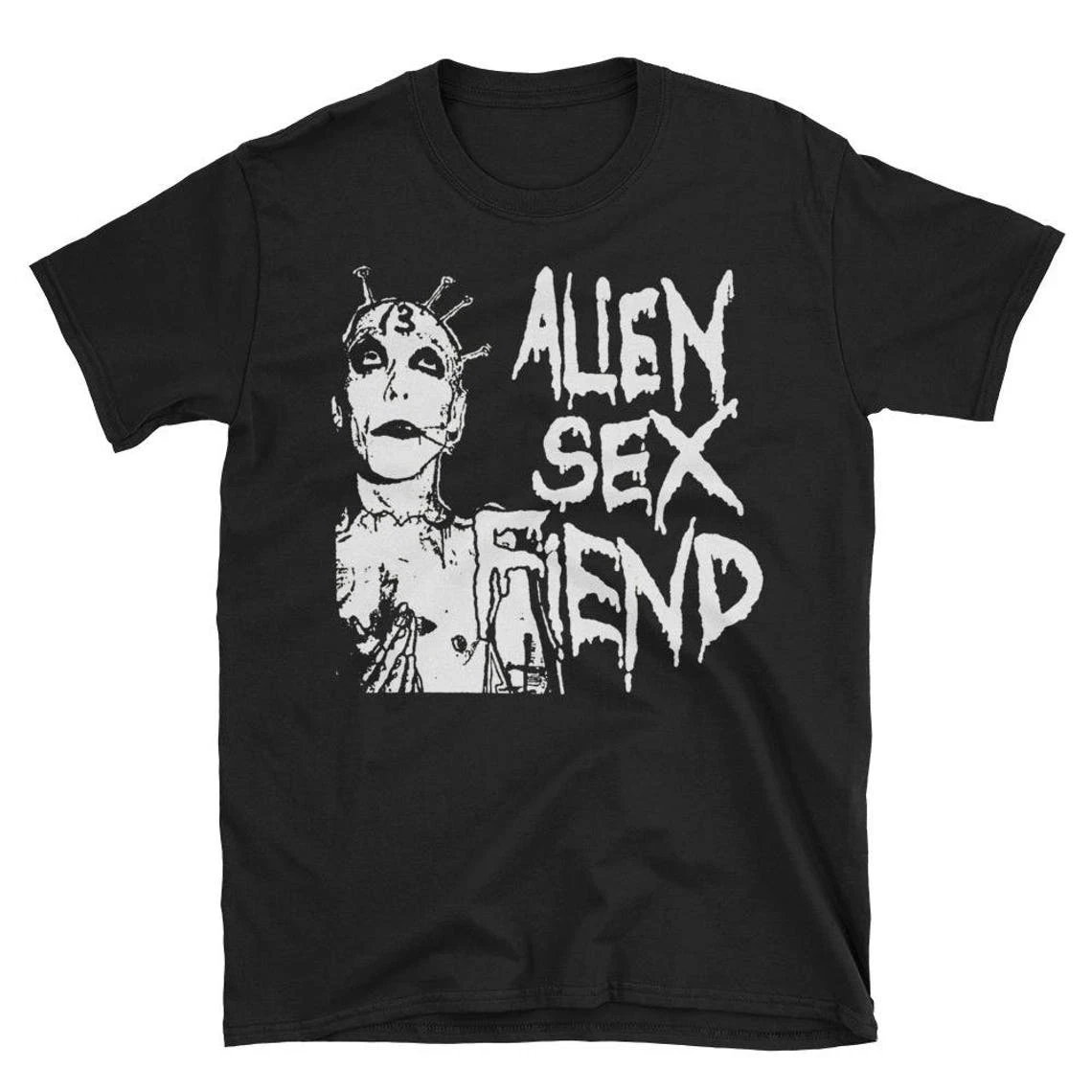 Camiseta Alien Sex Fiend, Virgin Prunes, Christian Death, Sisters, camiseta unisex