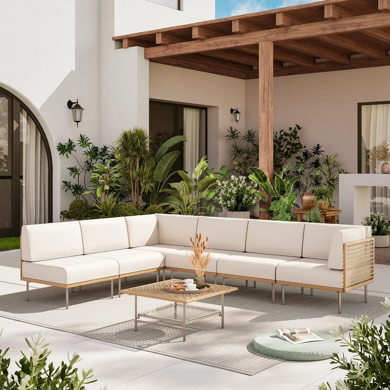 Thumbnail 4 - #7 Cheap Rattan Garden Sofa Sets Worth Buying