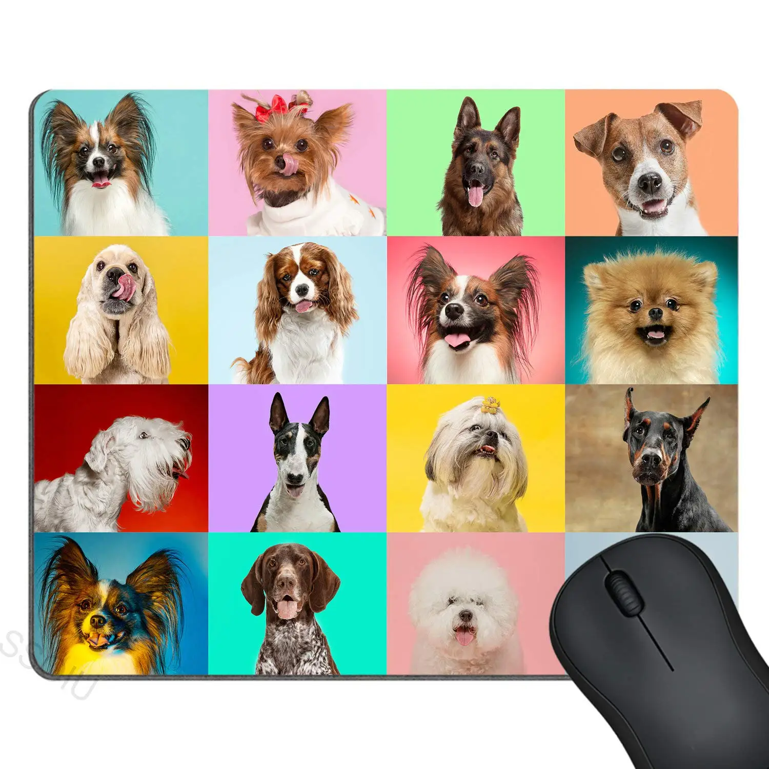 High Quality Abstract Cute Animals Printing Gaming Mousepad Gamer Mouse Mat Keyboard Mats Desk Pad Mousepads 22x18cm