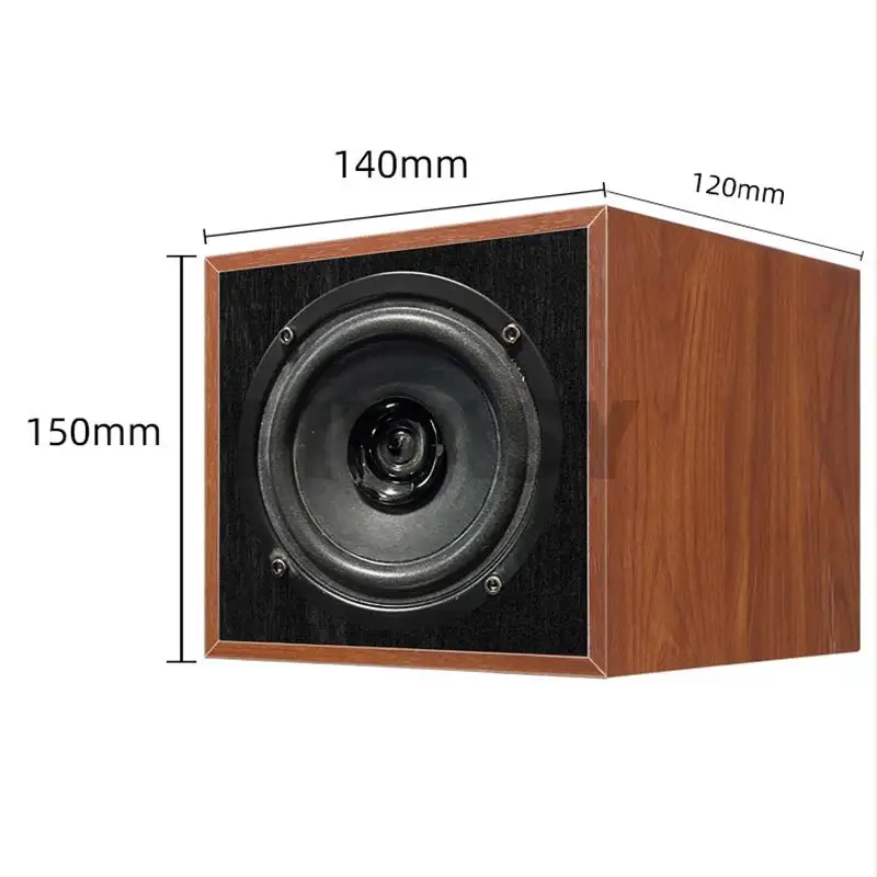 120W 4 Inch Coaxial Desk Speakers Fever Hifi Home Theater System Music Full Frequency Audio Amplifiers Passive Speaker