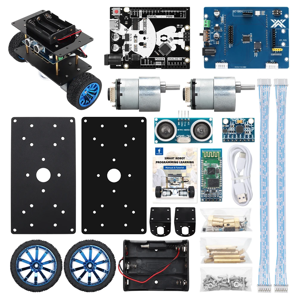 Complete Balance Car Kit for Arduino Starter Kit Programming Smart Robot STEM Learning Educational Automation Kit +Instructions