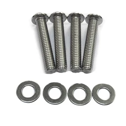 4PCS Stainless Bolts Screw Rear Fender Bolt For Harley Sportster Iron XL883 XL1200 XL 883 1200 48 72 Seventy Two Forty Eight