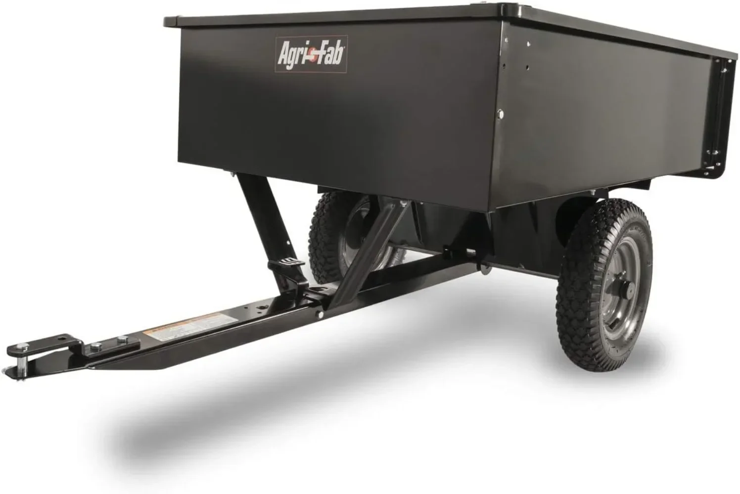 750-Pound Max Utility Tow Behind Dump Cart, Black 45-0101 Easy Maintenance