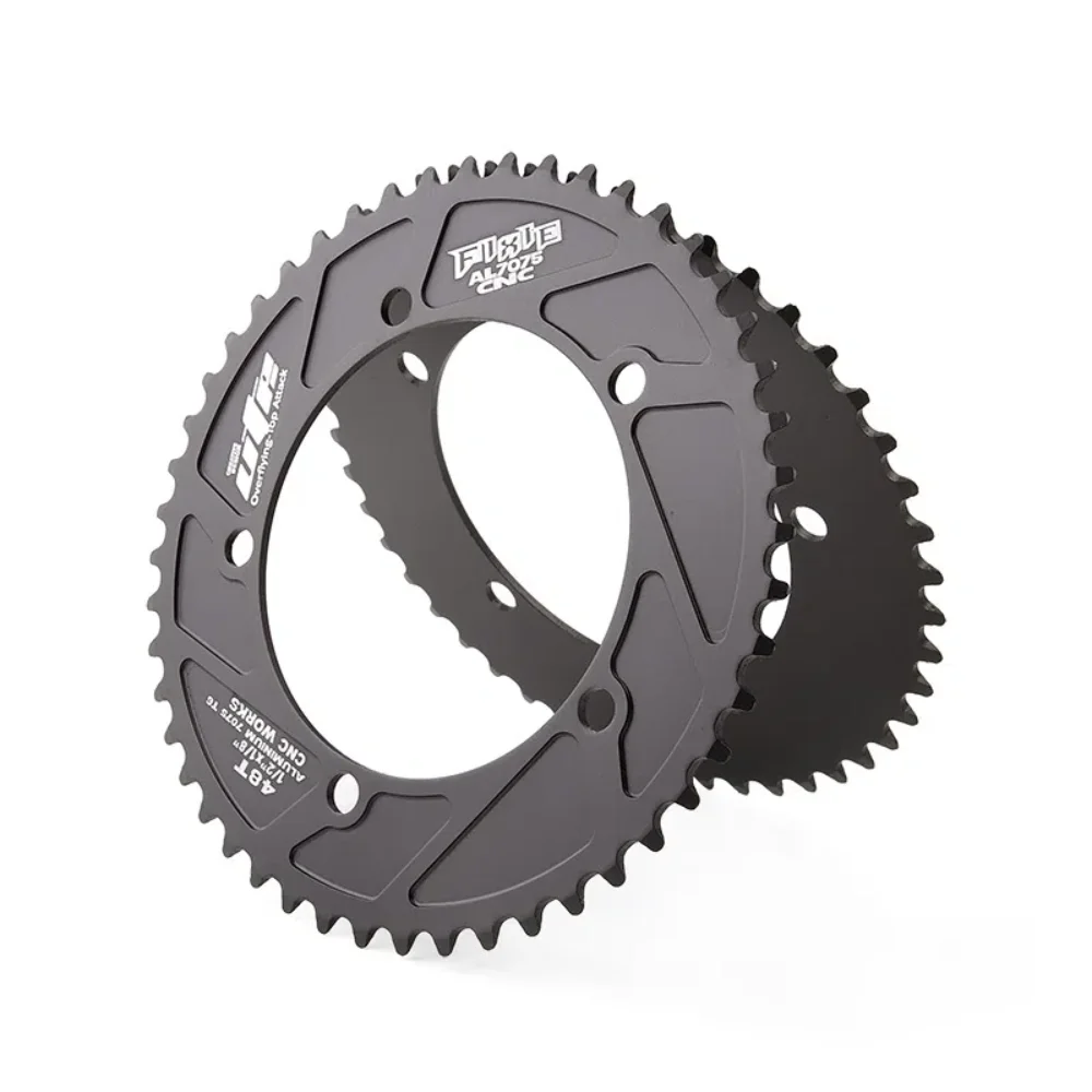 AliExpress TRUYOU Road Bike Aluminum Alloy Chainring 130 BCD 48-Tooth Track Bike Conversion Single-Speed Chainring Road Bike Chainwheel
