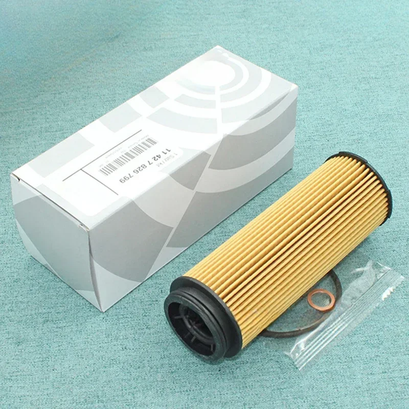 Car Oil Filter Kit 11427826799 For BMW F30 G21 G30 G31 G11 G12 G01 G02 G05 140 330d 340i 530d 730 X3 X4 X5 X6 30d B57 B58 Engine