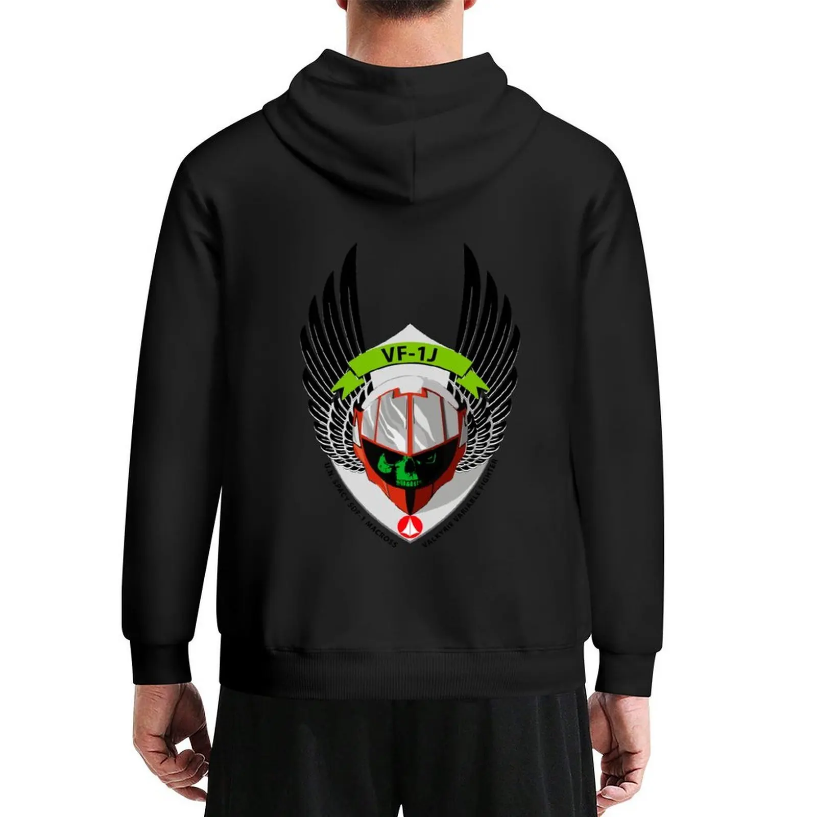 

VF-1J VALKYRIE VARIABLE FIGHTER SHIELD (Miriya Sterling) Hoodie fashion men men's clothing autumn new products hoodie oversize