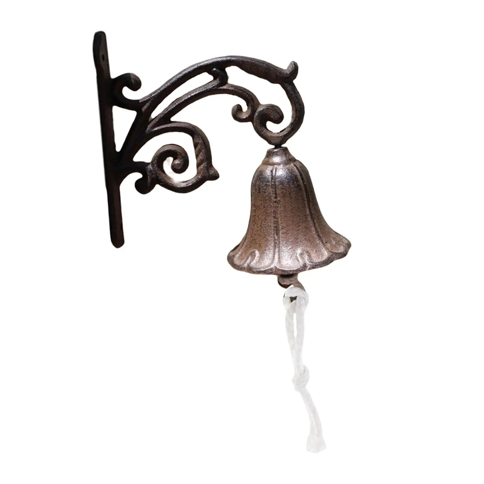 , Manually Shaking Welcome Sign Sculpture Wall Outside Iron Porch Wall