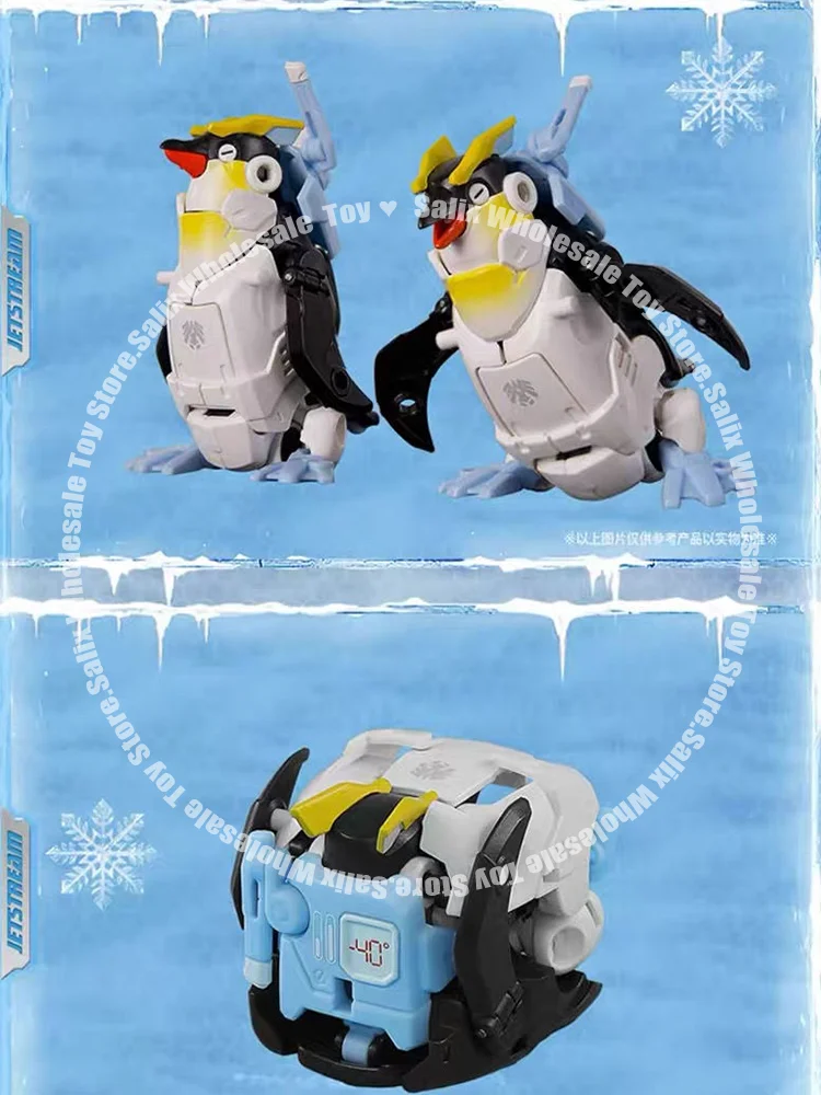 New 52TOYS BB-68 Jestream Animal box series deformed toy penguin robot model Variable box models Customized