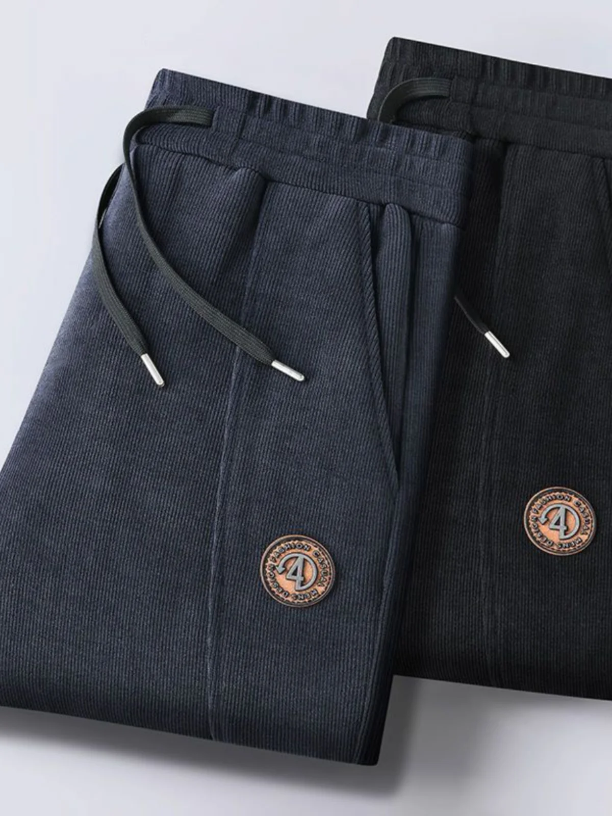 

Khaki Casual Pants Men's Spring Autumn New Sle Trendy Loose Straight Leg Wide Leg Long Pants Youth Faion Comfortable Fit