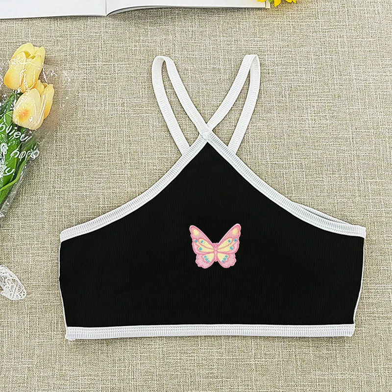 2025 Dames Zomer Elastisch Jarretelvest Strapless Crop Tops Sexy Dames Mouwloze Tops Mode Straat Dameskleding