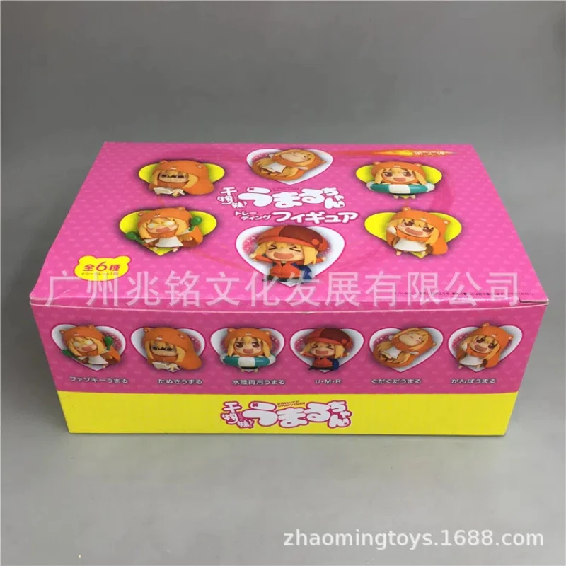 

6pcs/set Anime Himouto! Umaru-chan Doma Umaru q-version kawaii Action Figure PVC Model Toys Desk Decor Collectible Gifts boxed