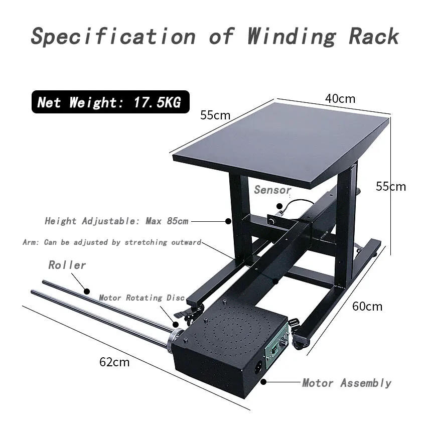 Bubble Roll Wrap Inflator Air Cushion Packaging Machine For 100CM Width Air Cushion Film With Coiling Table