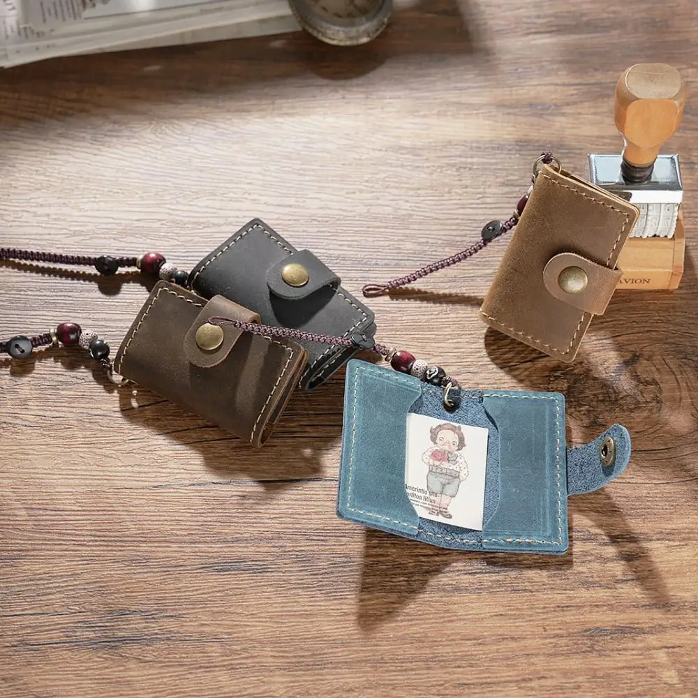 Cute Retro Tiny Leather Notebook Decorative Pendant Mini Pocket Notepad Cowhide Cover Travel Sketchbook Planner Wedding