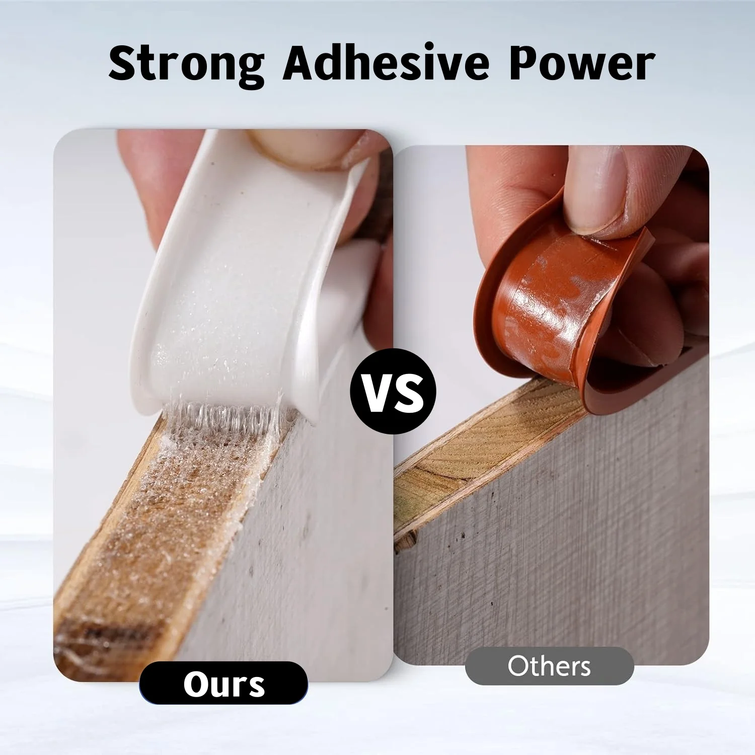 1PC U-shaped Self-Adhesive Edge Trimming Strip - A Flexible Wood Edge Protector Suitable for Countertops, Cabinets, Tables, image 4