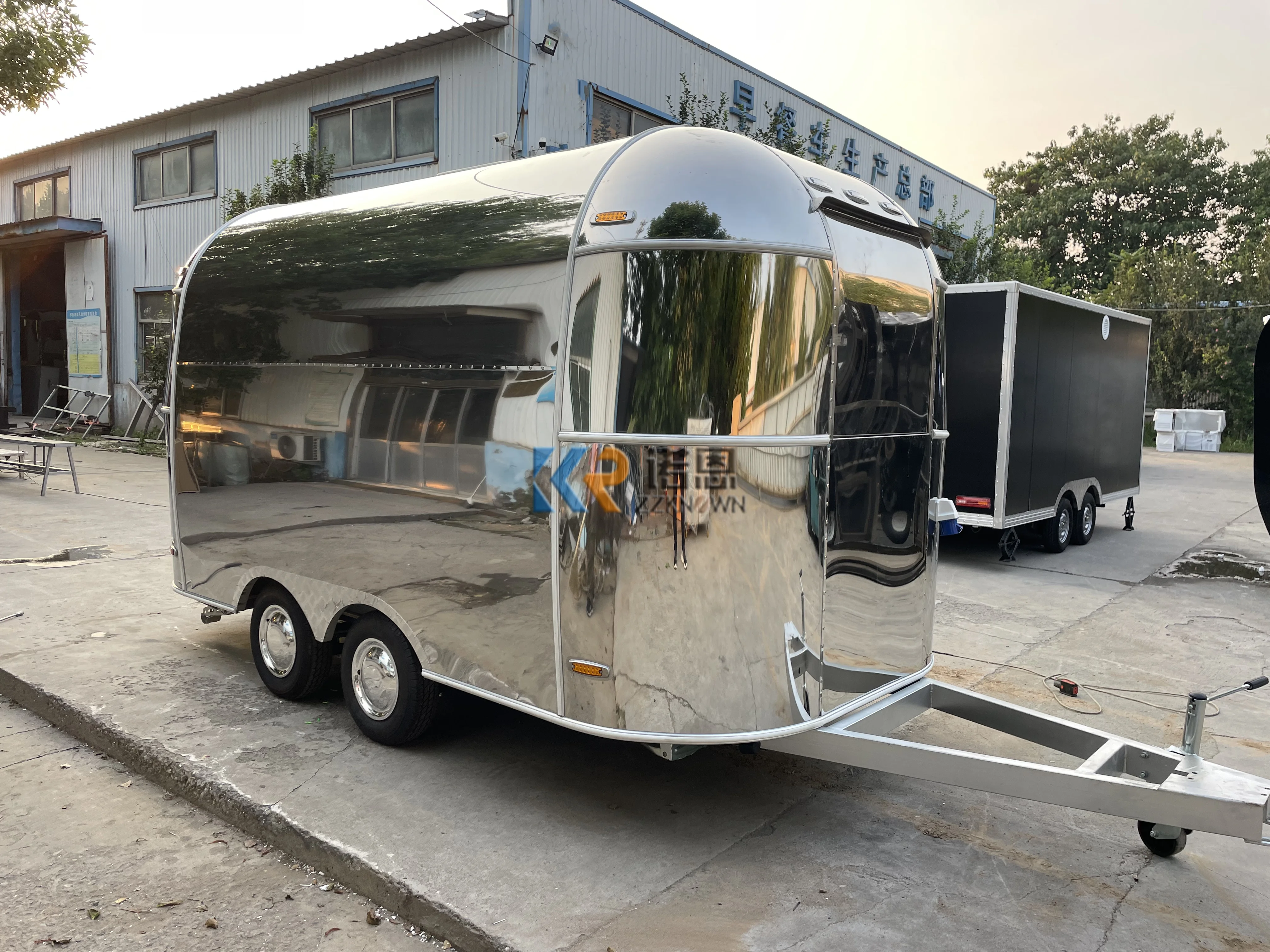 Fast Food Vending Truck Equipment Mobile Ice Cream Cart Customized Street Food Trailer Food Kiosk Restaurant