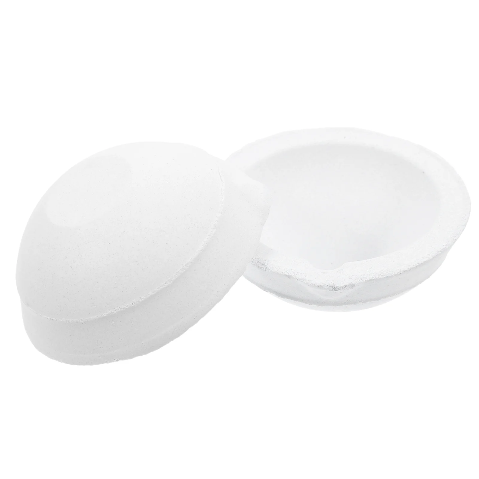

2Pcs Evaporating Dish High-Quality Quartz Heat-Resistant for Laboratory School Home Round Basin Container Large Surface Heating