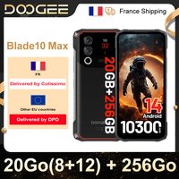 DOOGEE Blade10 Max Rugged Smartphone 20GB(8+12) + 256GB 6.56''+1.54\