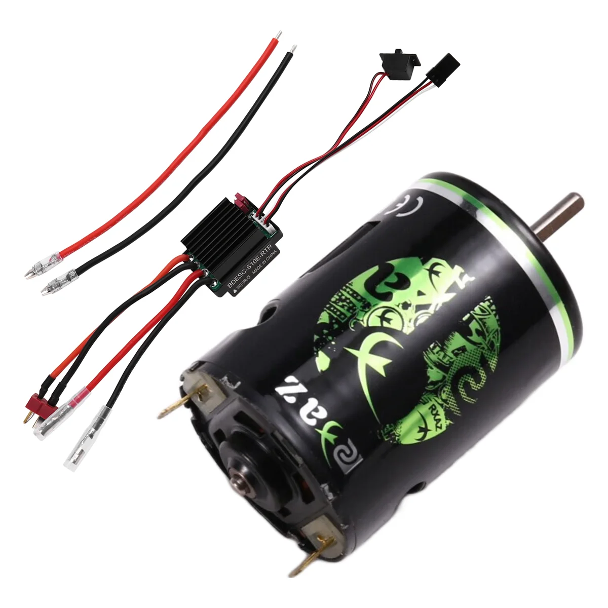 

A17I 540 Brushed Motor RC Crawler Motor ESC Brushed Electric Speed Controller BEC for 1/10 RC Car /AXIAL/ 35T