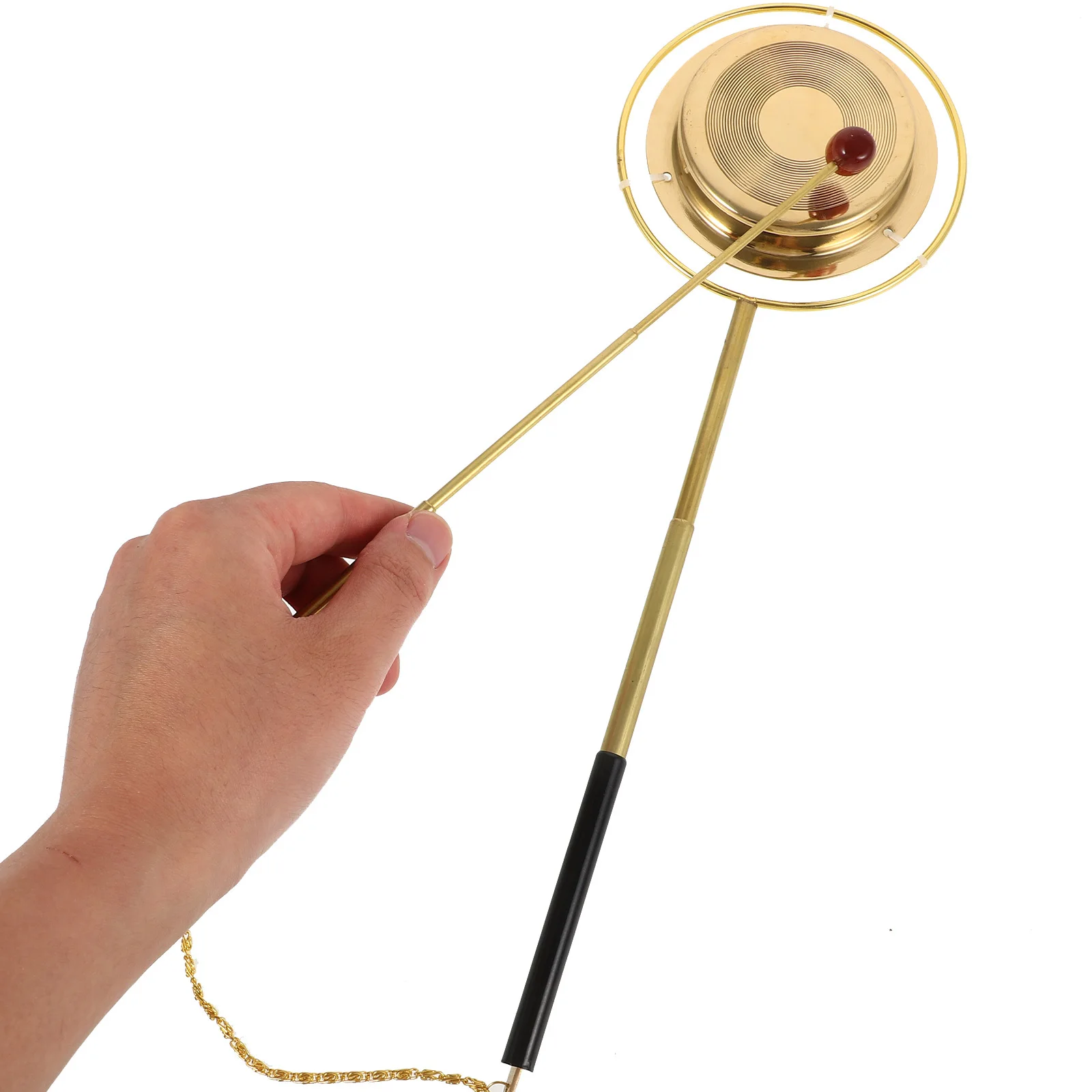 

Bronze Chime Slab Fastening Hand Bell Brass Chimes Percussion Instruments Desktop Ornament Clang Decorative Yin Qing Note Bells