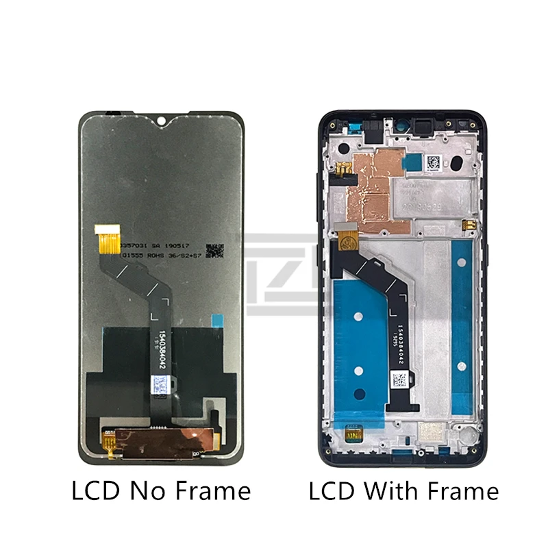 IPS LCD per Nokia 7.2 Display LCD Touch Screen Digitizer Assembly con cornice TA-1193 TA-1178 schermo Lcd sostituzione parte di riparazione