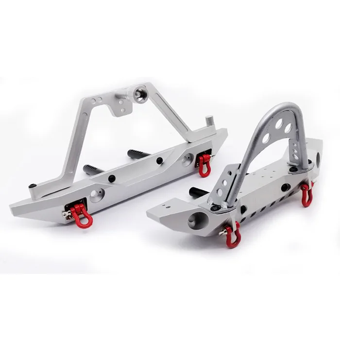 

1/10 simulated climbing car TRX4 SCX10 90046 bumper, metal front and rear anti-collision, spare tire frame