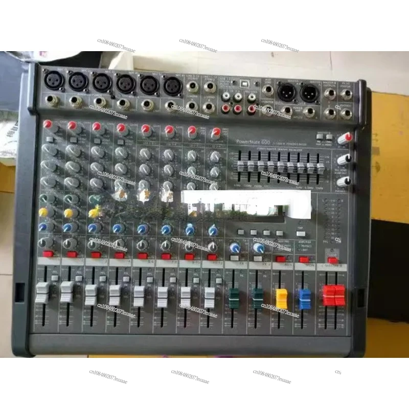 Powermate 600-3 Professional Mixer Console, Power Cover, 6 Channel, Powermate 600-mk3, PM600-3