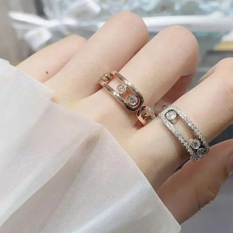 

Французская классика, модное роскошное высококачественное женское кольцо высшего качества 925, Изысканные Подарки для свадьбы, вечеринки, фестиваля