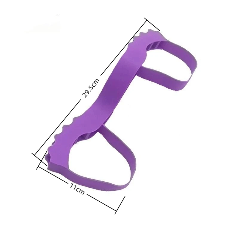 Fascia di resistenza ai piedi per migliorare la mobilità, l'allenamento dei muscoli e migliorare il nucleo, dispositivo ultra durevole multifunzionale da 1 pezzo