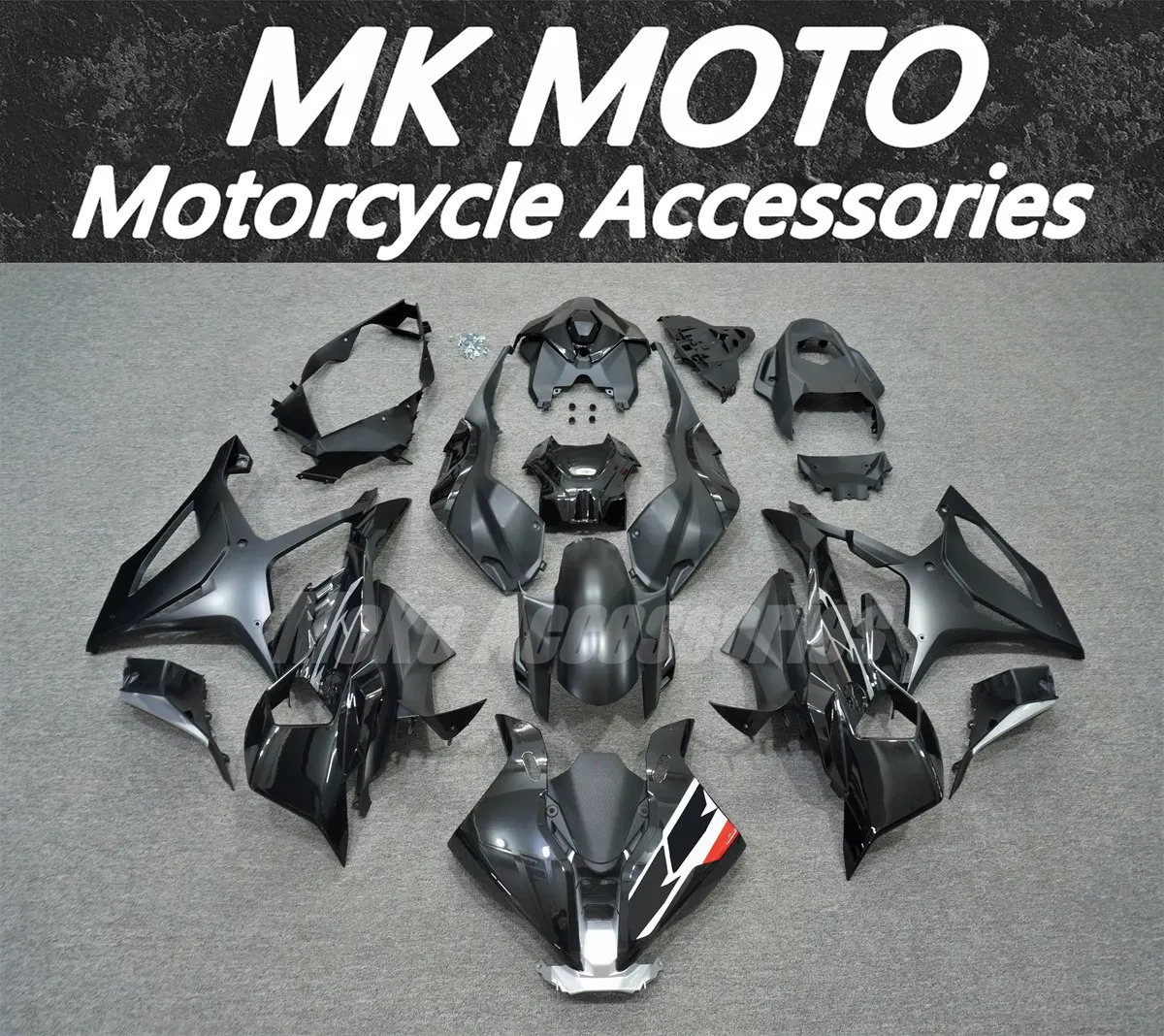 

Moke moto Motorcycle Fairings Kit Fit For S1000RR 2025 Bodywork Set Abs High Quality Injection New Black Silver White