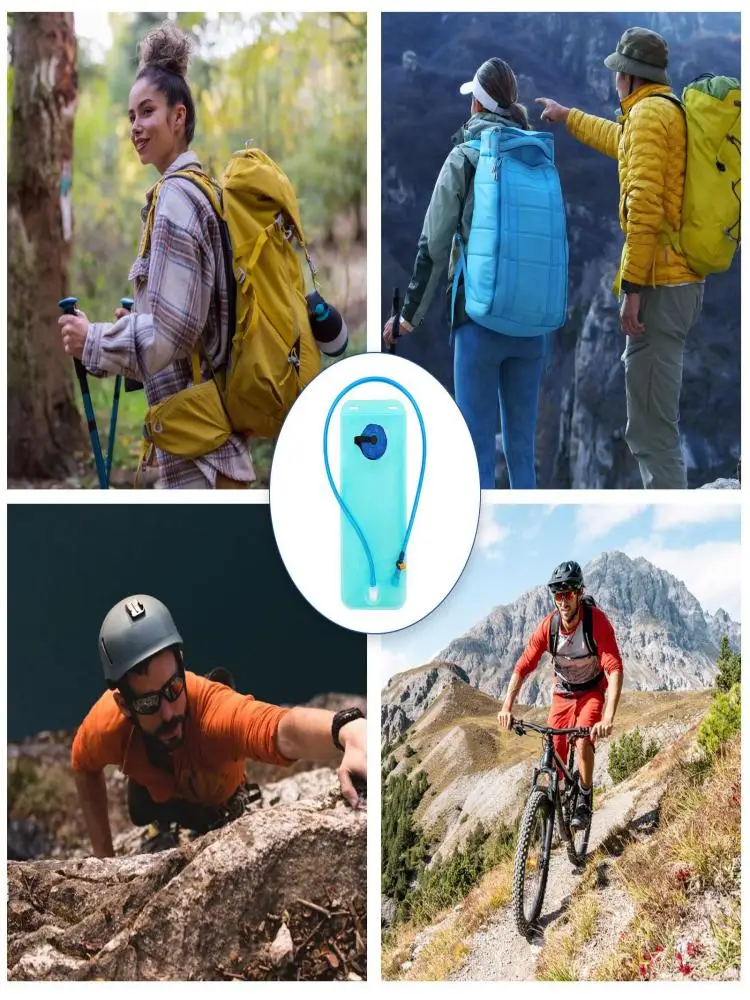 AliExpress DOMEN Bicycle Riding Water Bag 2L Portable Bike Water Bag Sports Backpack Food Grade Outdoor Water Bag Camping Water Bag