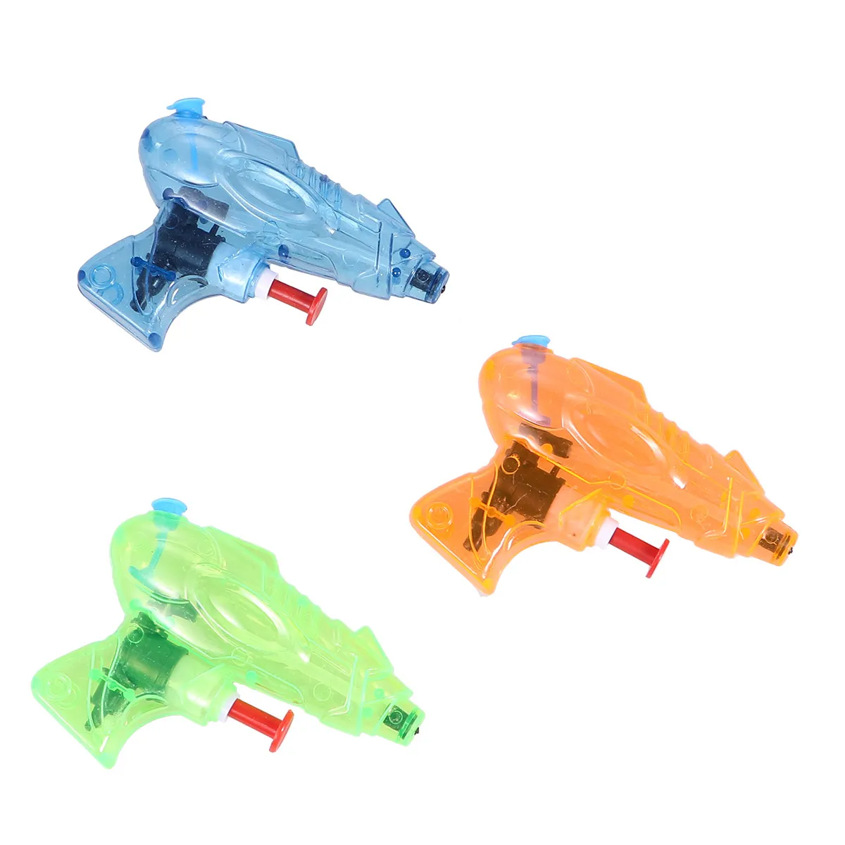 

12Pcs Transparent Water Shooter Creative Design Summer Pool Party Interactive Play Outdoor Water Spray Fun Toddler Toy