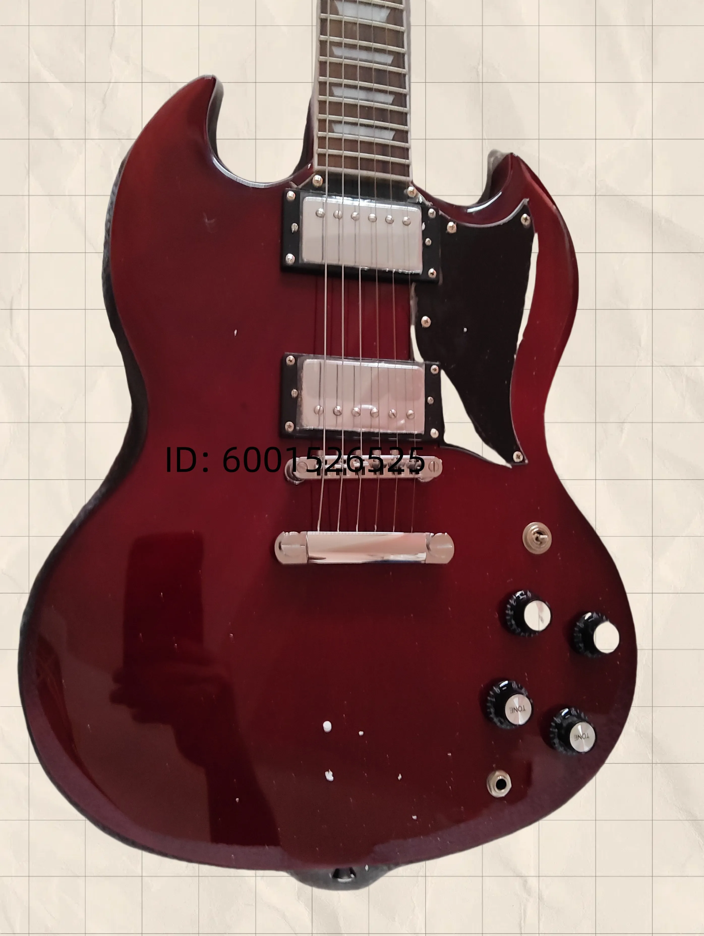 توصيل 25-35 يومًا) جيتار كهربائي SG.400 مع تطعيمات Ac-dc HH بيك اب توصيل سريع