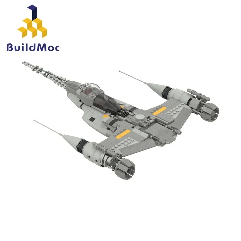 

MOC Battle Aircraft N-1 Fighter Building Blocks Kit For Naboo Space Wars Airplane Bricks Model Toys For Children Birthday Gifts