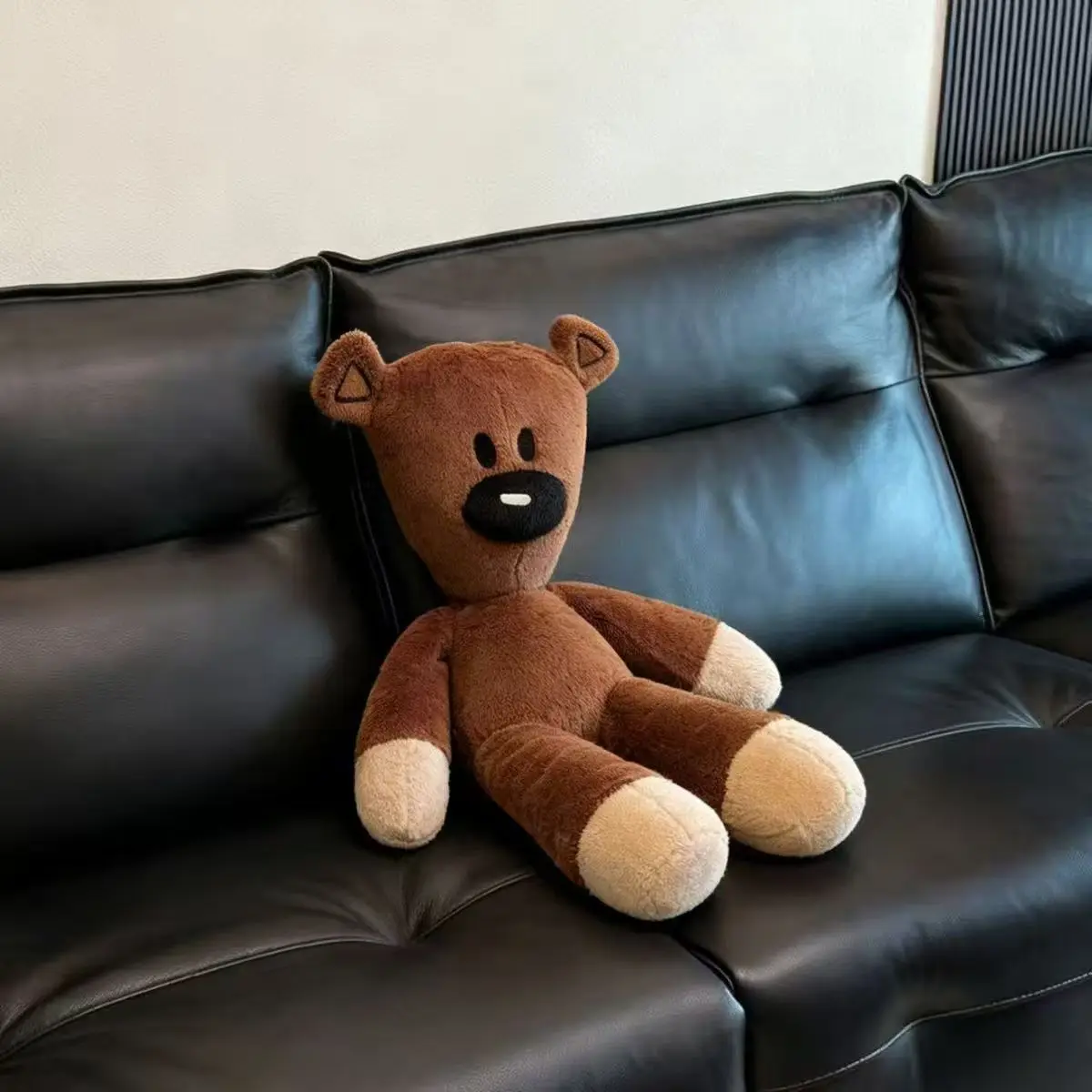 Mr. Bean Teddybär Plüschtier - Niedliches Weiches Kuscheltier 30-110cm Heim-Sofa-Deko Schlafbegleiter Ideales Erwachsenen-Geburtstagsgeschenk – Detail 7