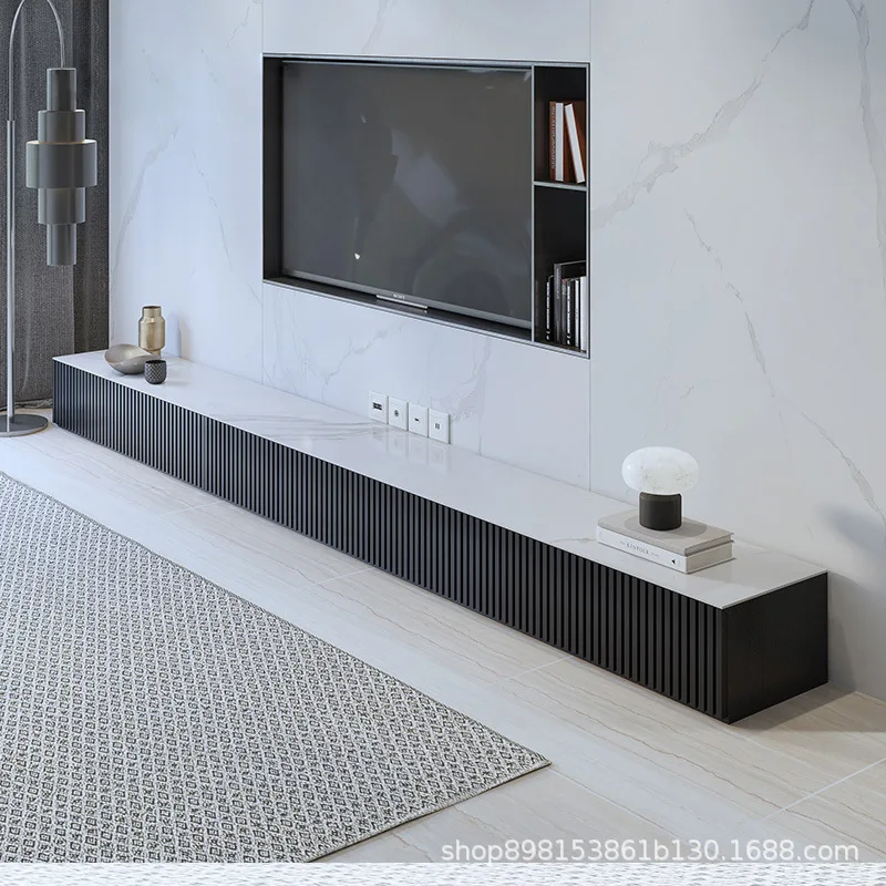 Living Room Tv Cabinet Simple Modern Exhibition Display Tv Stand Salon Minimalistic Partitions Mobilier Maison Indoor Furniture