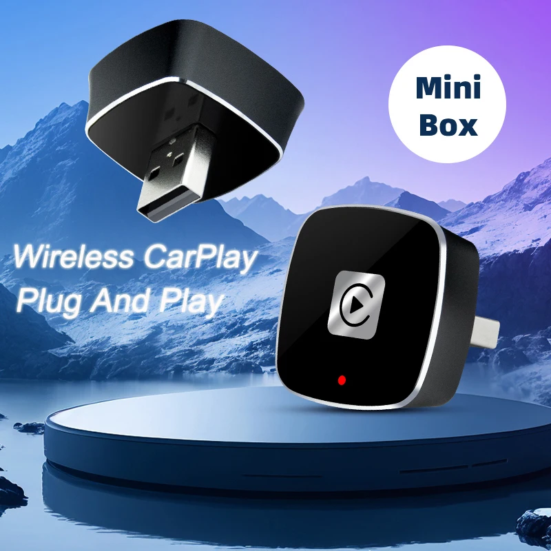 

Wired to Wireless CarPlay Android Auto Box For Audi Kia Ford Opel Skoda Hyundai Toyota Mazda Nissan Chevrolet Suzuki Subaru