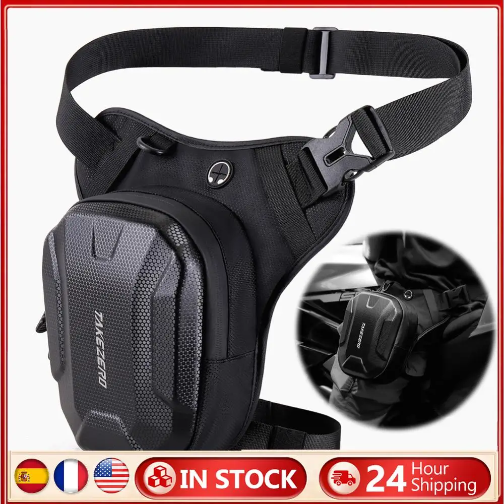 

Motorcycle Drop Leg Bag Waterproof Bicycle Thigh Belt Bag Large Capacity Cycling Crossbody Bag for Outdoor Sports Ride