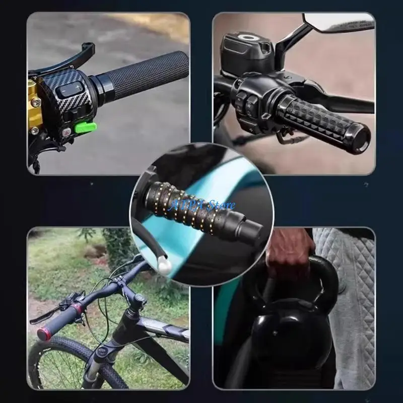 

U13C Universal Handlebar Grips Motorcycle Bicycles Folding Bike Cover Antislip Grip