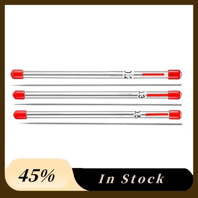 

A78K New Airbrush Sprayer Cleaning Repair Tool Kit Stainless Steel Needle Brush Set 0.2Mm, 0.3Mm,0.5Mm Nozzle Needle