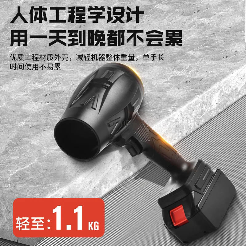 مجفف شعر قابل لإعادة الشحن، منفاخ عالي الطاقة، مسدس تنظيف غبار الكمبيوتر ونفخ السخام، مسدس عاصفة صناعي قوي