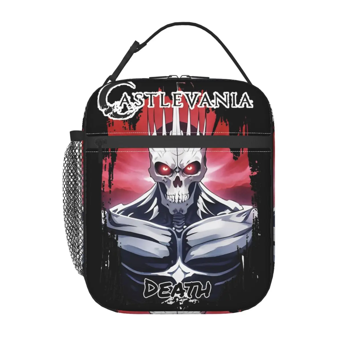 Insulated Lunch Box Castlevania Death Product Storage Food Box Unique Design Cooler Thermal Lunch Box For School