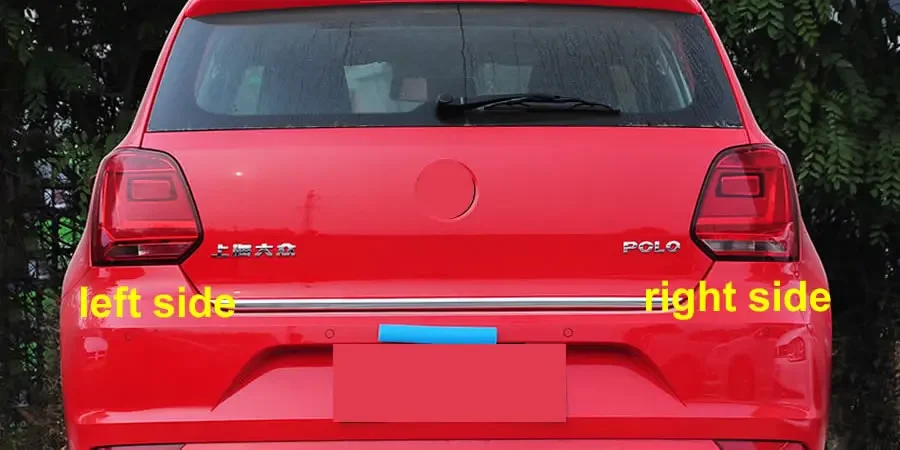 For Volkswagen VW Polo Sport Edition 2014-2018 Hatchback Taillight Real Brake Lamp Housing Tail Lights No Line No Light