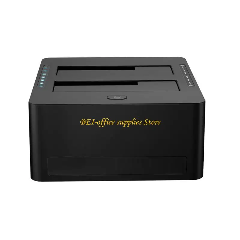 

A9LC Fast Speed ​​Double Bay Hard Drip Station USB3.0 5 Гбит / с для 3,5 или 2,5 дюймов жестких дисков с функцией клонирования